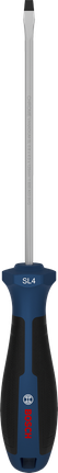 Bosch SL 0.8 x 4.0 x 125 mm screwdriver with ergonomic handle.