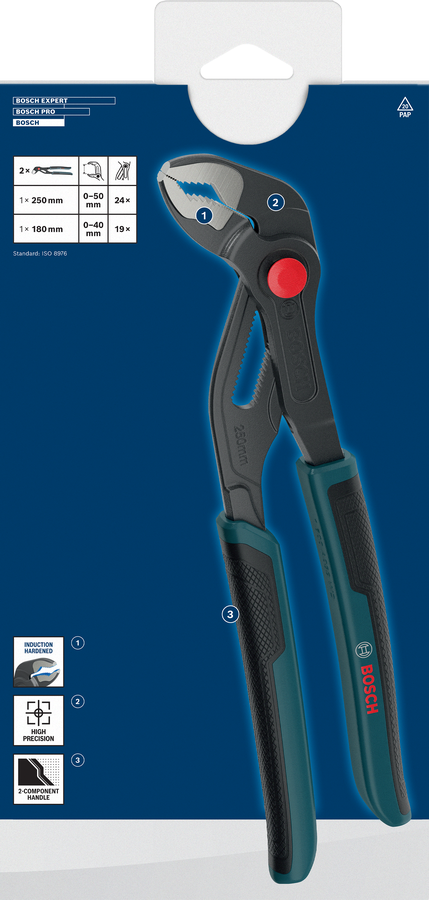 Water Pump Pliers Set, 2 pcs