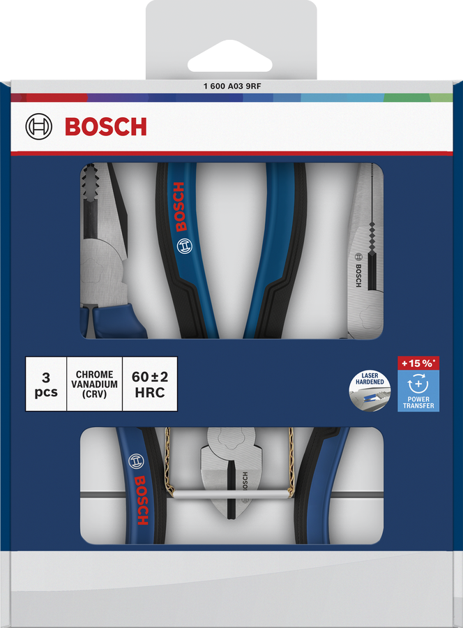 Pliers Set, 3 pcs