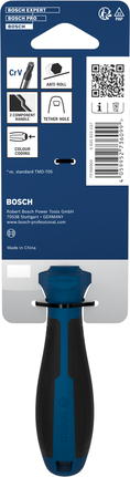 Bosch TX10 x 75 mm screwdriver with anti-roll handle.