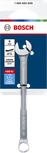 Bosch 9 mm chrome vanadium combination wrench.