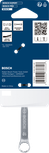 Bosch combination wrench 10 mm with ergonomic ring end.