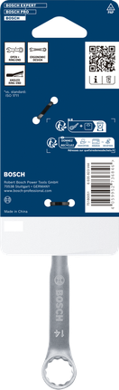 Bosch combination wrench 14 mm chrome vanadium.