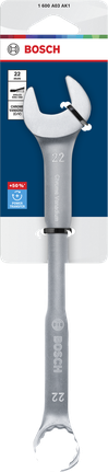 Bosch combination wrench 22 mm chrome vanadium.