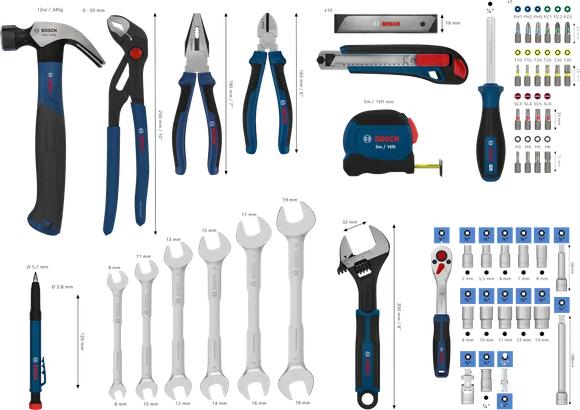 Hand Tool Mixed Set
