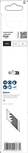 Bosch S 1531 L Green Wood fast saw blade set, HCS steel.