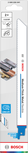 Bosch S 1122 BF Medium-Thick Metal flexible BIM saw blade 2 pack.