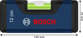 Bosch Box Level 12 cm compact spirit level.