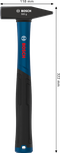 Bosch Engineer's Hammer 500 g with carbon steel head.
