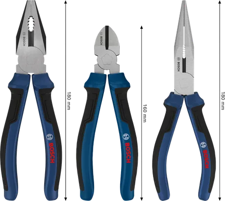 Pliers Set, 3 pcs