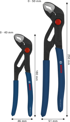 Water Pump Pliers Set, 2 pcs