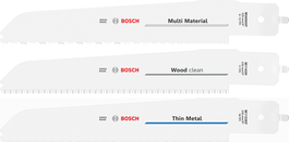 Bosch M-Shank Reciprocating Saw Blade Set, 3 pcs.