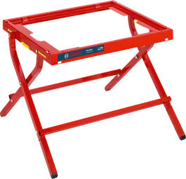 Bosch GTA 6000 foldable tool stand for saws.