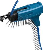 Bosch MA 55 magazine attachment for drywall screwdrivers.