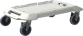 Bosch L-BOXX Roller transport trolley with four wheels.