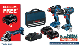 Bosch combo kit 2025 bunnings