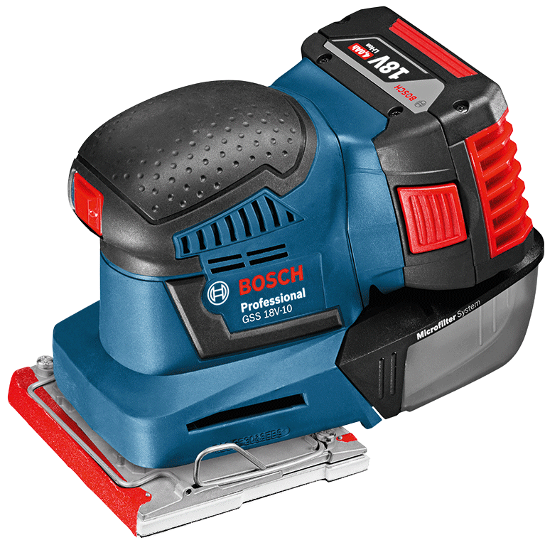 Bosch cordless best sale mouse sander