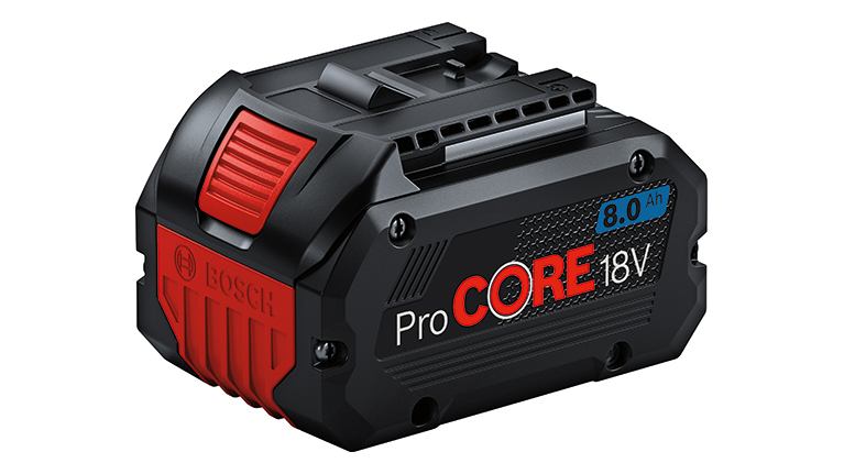 Bosch 18v bluecore battery top
