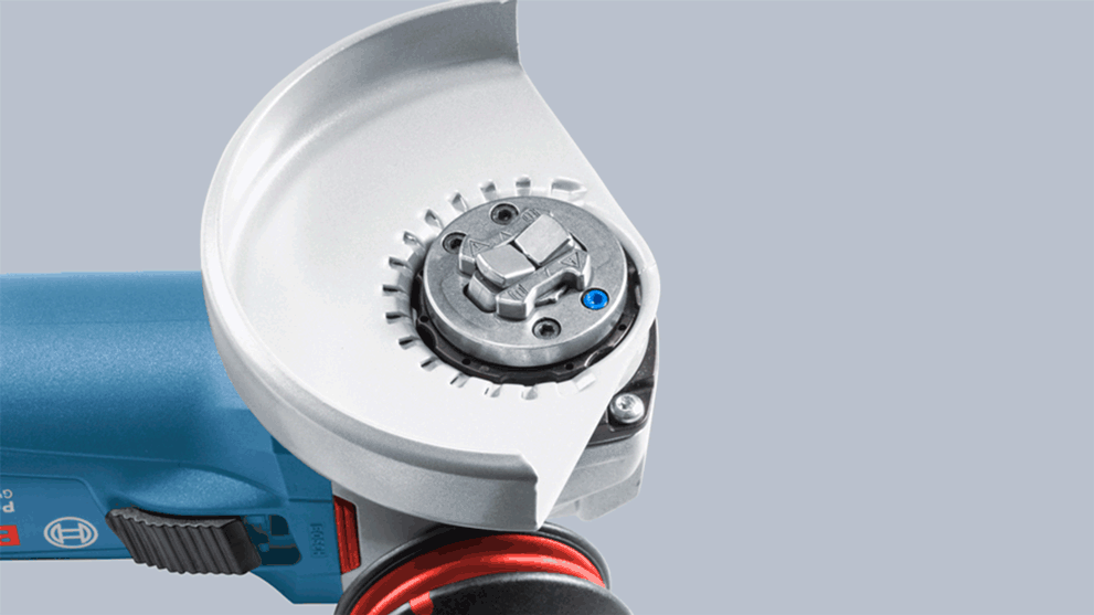 XLOCK. The ultimate changing system for angle grinders. Bosch