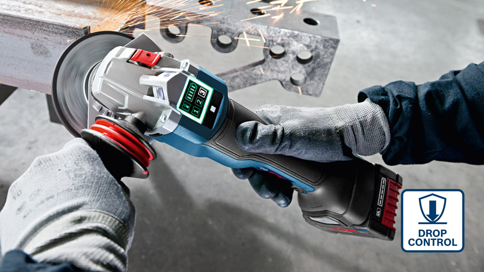Angle grinder kickback protection deals