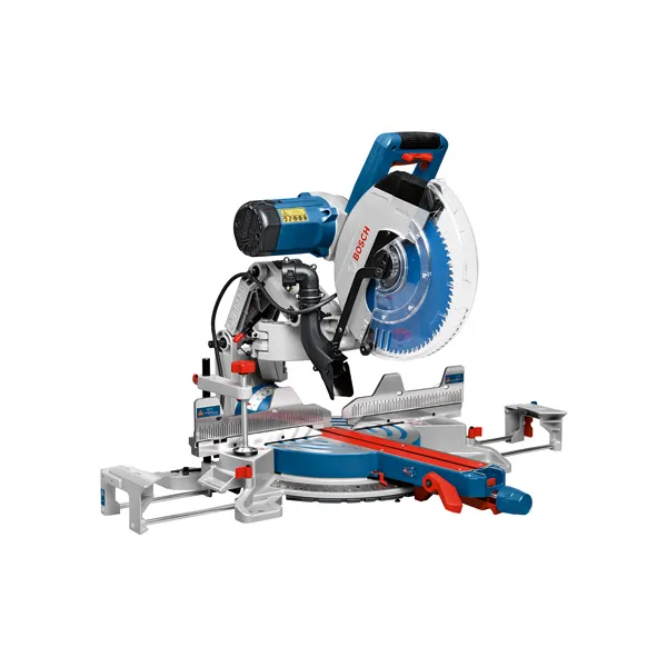 Bosch GCM 12 GDL sliding mitre saw with GTA 3800 stand.