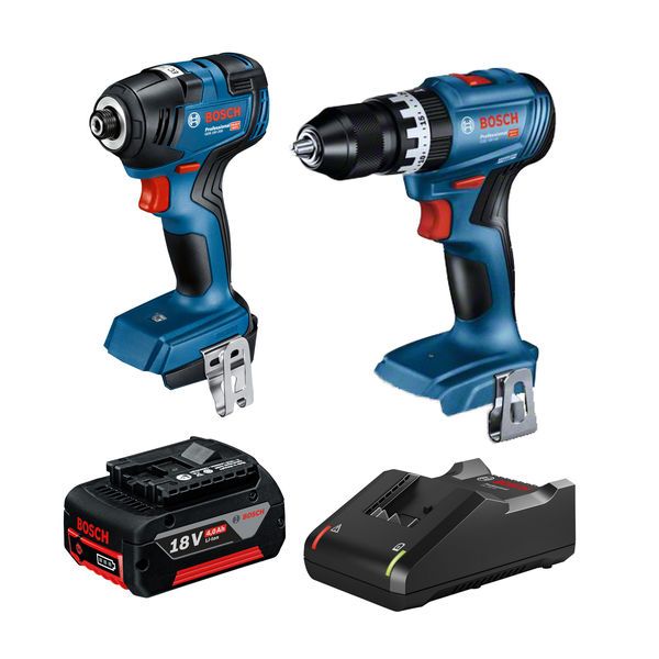 18V Brushless 2 Piece 4.0Ah Combo Kit