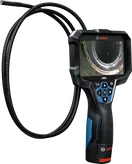 Bosch GIC 12V-5-27 C inspection camera with 5-inch display.
