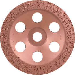 Bosch tungsten carbide coarse grinding head flat wheel.