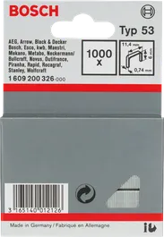 Bosch Type 53 6mm staples