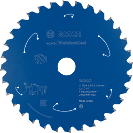 Bosch Expert for Stainless Steel circular saw blade 32 teeth.