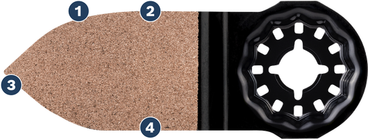Bosch sanding pad for oscillating multi-tool.