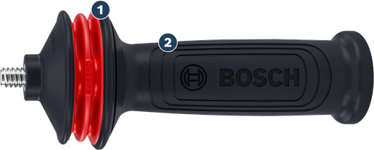 Bosch EXPERT Handle for Vibration Control M10 for angle grinder.