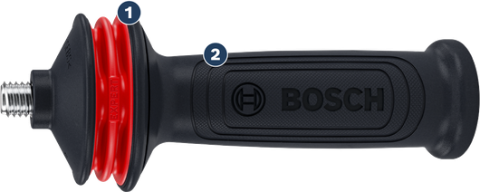 Bosch EXPERT Handle for Vibration Control angle grinder.