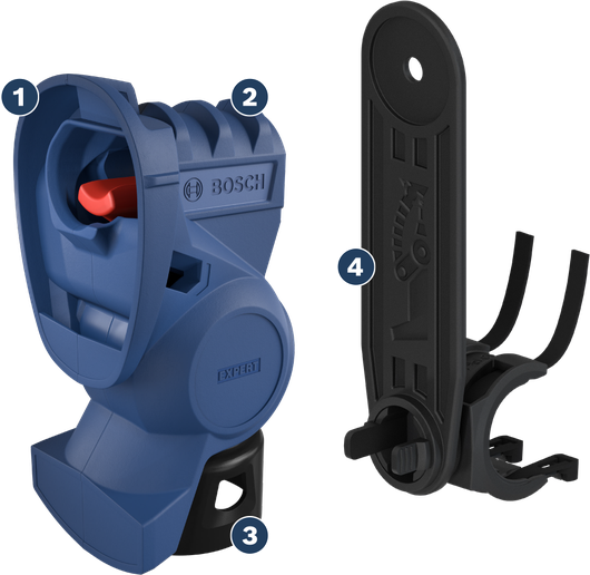 Bosch EXPERT SDS Clean Adapter for Drilling, dust extraction.