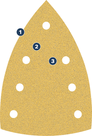Bosch sanding sheet for multi-sander.