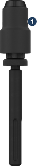 Bosch SDS max spider adapter for rotary hammer drills.