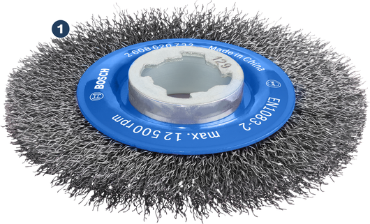 Bosch PRO Metal clean X-Lock Wire Wheel 115 mm.