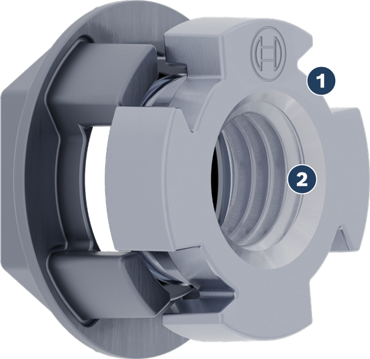 Bosch PRO X-Lock Adapter M14 for quick grinder disc changes.