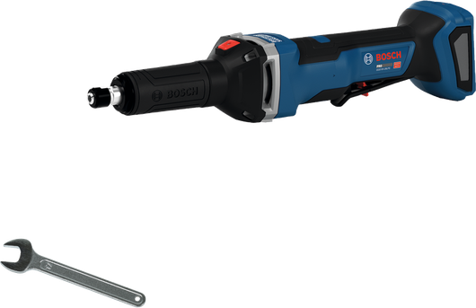 Bosch cordless straight grinder GGS 18V-28 LPS.