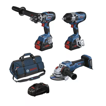 18V Brushless 3 Piece 8.0Ah Heavy Duty Combo Kit 18V Brushless 3 Piece 8.0Ah Heavy Duty Combo Kit