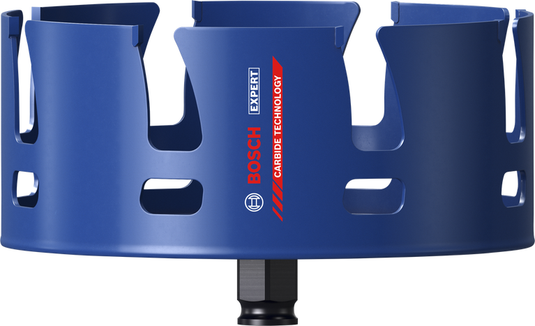 Bosch Expert carbide technology hole saw.