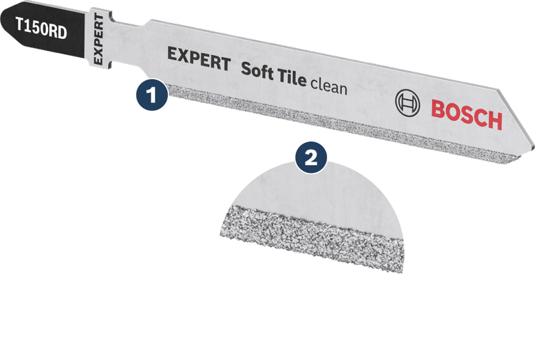 High Precision clean cutting soft tiles High Precision clean cutting soft tiles