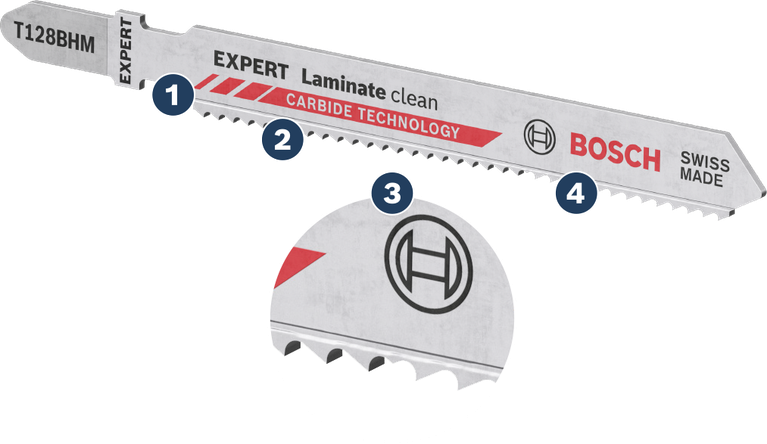 Long Life clean cutting laminate Long Life clean cutting laminate
