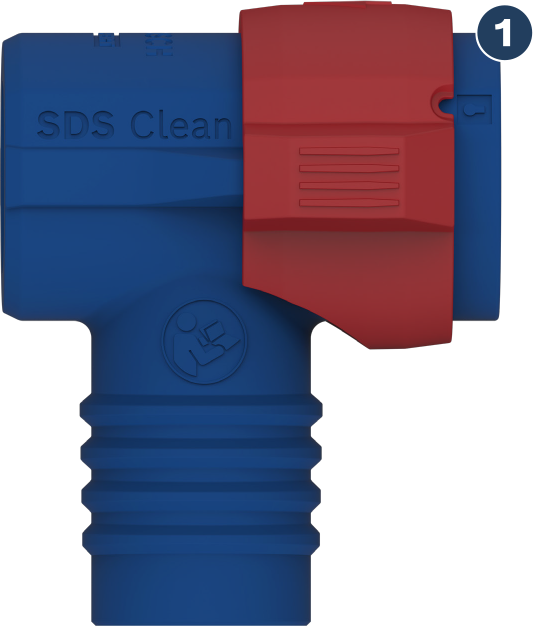 Bosch EXPERT SDS Clean plus Connector for hammer drills.
