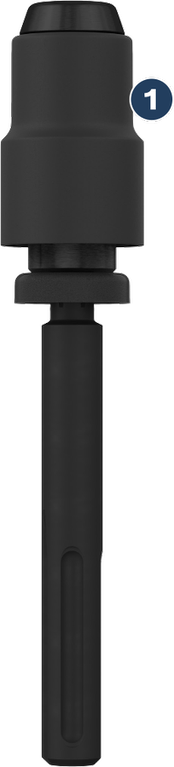 Bosch SDS max spider adapter for rotary hammer drills.