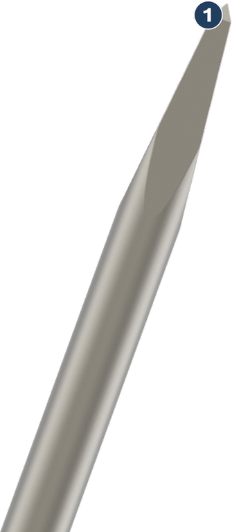 Bosch SPIDER WOG drill bit, precision tip.