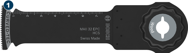 Bosch MAII 32 EPC wood cutting oscillating blade.