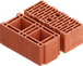 Poroton building block double height.